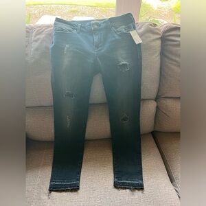 Mavi Adriana Ankle Mid Rise Super Skinny Size 27 NWT